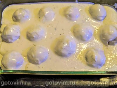 Тефтели из курицы с молочным соусом Тефтели из курицы с молочным соусом
