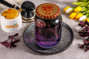 Компот из базилика на зиму Компот из базилика на зиму