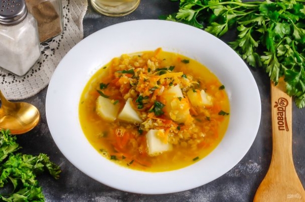 Суп из персидской чечевицы Суп из персидской чечевицы