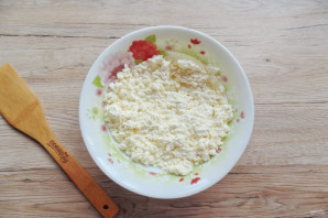 Творожная запеканка с бананом и яблоком Творожная запеканка с бананом и яблоком