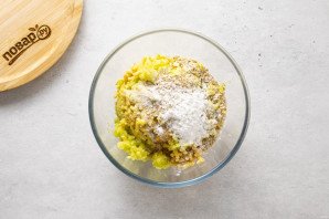 Котлеты из кабачков и нута Котлеты из кабачков и нута