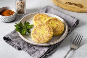 Котлеты из кабачков и нута Котлеты из кабачков и нута