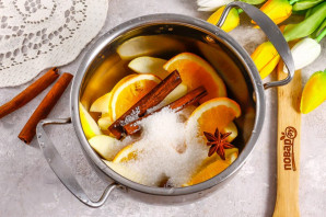 Глинтвейн с ликером Глинтвейн с ликером