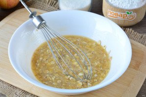 Овсяное печенье с творогом и яблоками Овсяное печенье с творогом и яблоками