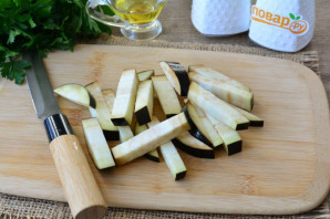 Салат из свеклы и баклажанов