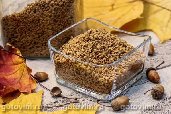Крупа из желудей