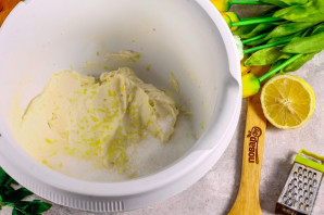 Творожно-лимонный крем