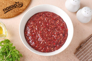 Котлеты из печени кролика