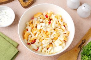 ПП крабовый салат ПП крабовый салат