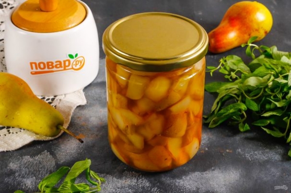 Варенье из груши дички Варенье из груши дички