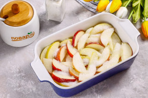 Мюсли запеченные с яблоком Мюсли запеченные с яблоком