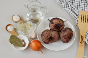 Маринованная свекла с луком Маринованная свекла с луком