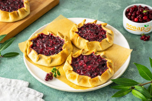 Калитки с брусникой Калитки с брусникой