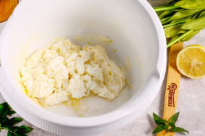 Творожно-лимонный крем