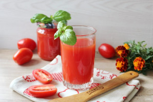 Томатный сок с базиликом на зиму Томатный сок с базиликом на зиму