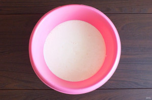 Сахарный пирог с яблоками