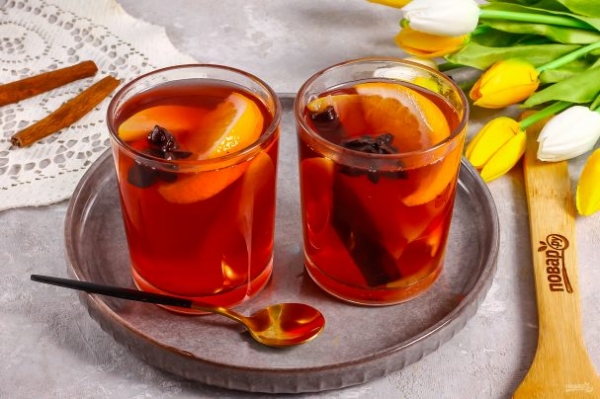 Глинтвейн с ликером Глинтвейн с ликером