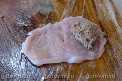 «Метропольки» - куриные котлеты с печеночным паштетом «Метропольки» - куриные котлеты с печеночным паштетом