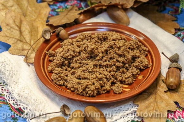 Каша из желудей Каша из желудей