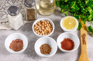 Хумус с петрушкой Хумус с петрушкой