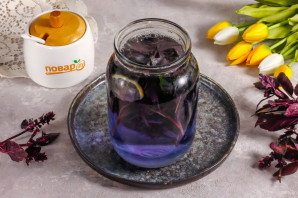 Компот из базилика на зиму Компот из базилика на зиму