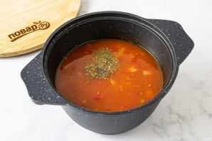 Азербайджанский суп из чечевицы