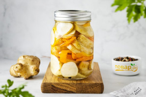 Маринованный топинамбур