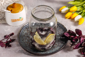 Компот из базилика на зиму Компот из базилика на зиму