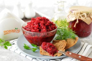 Икра из свеклы на зиму Икра из свеклы на зиму