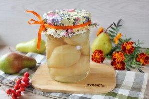 Груши целиком на зиму Груши целиком на зиму