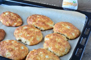 Овсяное печенье с творогом и яблоками Овсяное печенье с творогом и яблоками