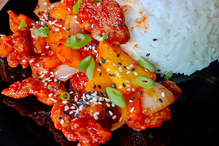 Габаджоу (锅包肉) свинина в кисло-сладком соусе по-китайски Габаджоу (锅包肉) свинина в кисло-сладком соусе по-китайски