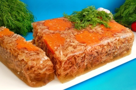 Холодец за 1 час без желатина Холодец за 1 час без желатина