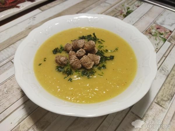 Рецепт: Ароматный суп-пюре - суп-пюре из квашеной капусты с кабачком Рецепт: Ароматный суп-пюре - суп-пюре из квашеной капусты с кабачком