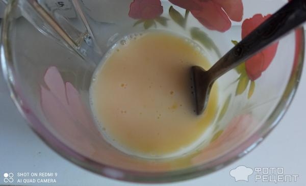 Рецепт: Кабачки жареные с яйцом - панированные в муке Рецепт: Кабачки жареные с яйцом - панированные в муке