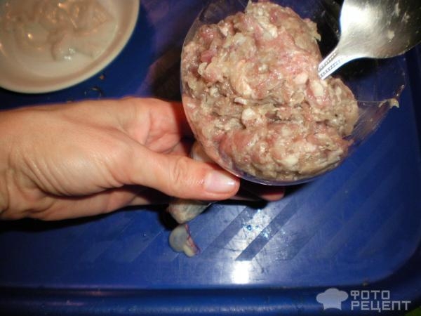 Рецепт: Купаты домашние - На сковороде!