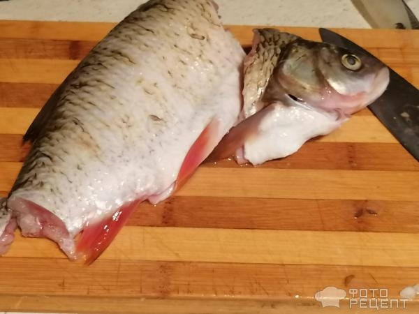 Рецепт: Рыбные котлеты "Нежные" - из язя и филе хека в духовке