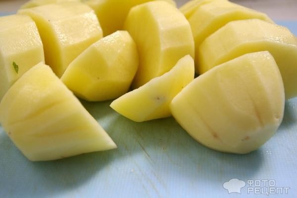 Рецепт: Суп-пюре из лука порея и картофеля - Вкусный французский супчик