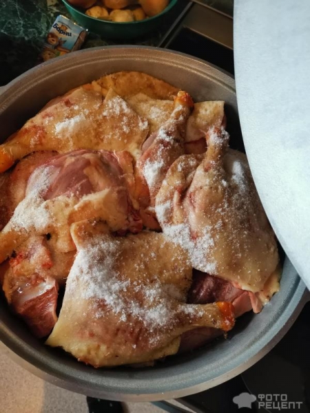 Рецепт: Утиное конфи - Тушенка из утки. Рецепт: Утиное конфи - Тушенка из утки.