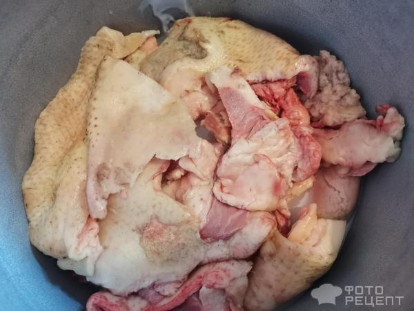 Рецепт: Утиное конфи - Тушенка из утки. Рецепт: Утиное конфи - Тушенка из утки.