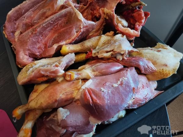 Рецепт: Утиное конфи - Тушенка из утки. Рецепт: Утиное конфи - Тушенка из утки.