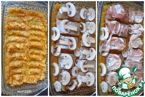 Судак запечённый с беконом Судак запечённый с беконом