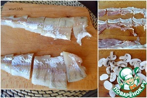 Судак запечённый с беконом Судак запечённый с беконом