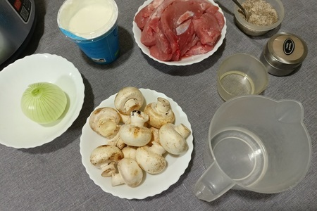 Свинина с грибами Свинина с грибами