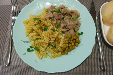 Свинина с грибами Свинина с грибами