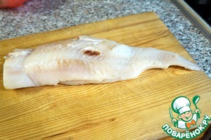 Треска в свекольных листьях