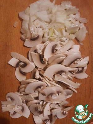 Запеченая рыба с грибным соусом Запеченая рыба с грибным соусом