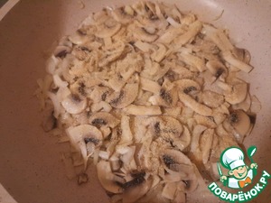 Запеченая рыба с грибным соусом Запеченая рыба с грибным соусом