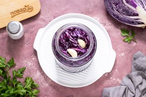 Маринованная красная капуста