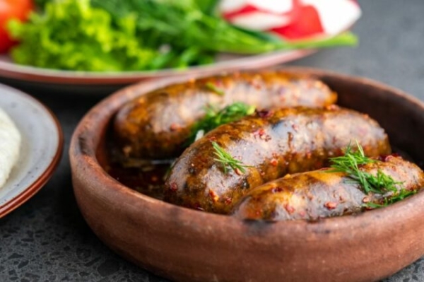 Домашние купаты в маринаде